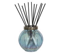 Aroma Home Lustre Glass Large Reed Diffuser Aqua In Blue Blue One Size