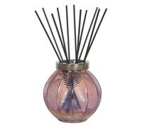 Aroma Pink Lustre Glass Large Reed Diffuser & 50 Fibre Reeds
