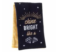 Aroma Home Microwavable Body Wrap - Shine Bright In Black Black