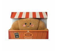 Aroma Home Microwavable Hottie Heated Snack Shaped Plush Lavender Scented Hot Cold Pack (Christoph Croissant)