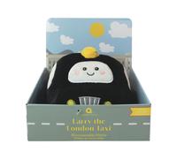 Aroma Home Microwavable Plush Hottie Larry The London Taxi in Black Aroma Home Black