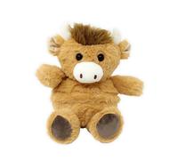 Aroma Home Mini Snuggable Microwavable Hottie - Highland Cow in Brown Aroma Home Brown