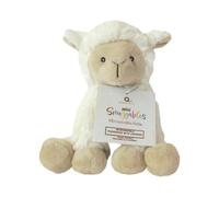 Aroma Home Mini Snuggables Microwavable Plush Hottie Cute Lamb In White White