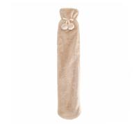 Aroma Home Mink Faux Fur Long Hot Water Bottle 2L in Light Stone Aroma Home Light Stone
