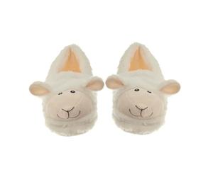 Aroma Home Sherlie Sheep Heatable 3D Novelty Slippers