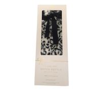 Aroma Home Snow Leopard Print Faux Fur Long Hot Water Bottle Multi One Size