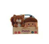 Aroma Home Snuggable Friends Microwavable Lavender Hotties - Squirrel & Acorn In Brown Brown One Size