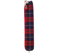 Aroma Home So Long 2 Litre Hot Water Bottle with Cover, Red Tartan Design