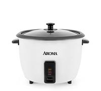 Aroma Housewares 32-Cup (Cooked) (16-Cup UNCOOKED) Pot Style Rice Cooker (ARC-7216NG) , White