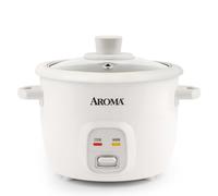 Aroma Housewares 4-Cups (Cooked) / 1Qt. Rice & Grain Cooker (ARC-302NG), White