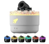 Aroma Humidifier Silent Diffuser, Creative Colorful Aromatherapy Essential Oil Diffuser for Home, Bedroom, Office Desktop, Cannon Blast Turret Design
