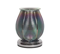 Aroma Jade Lustre Ribbed Electric Wax Melt Warmer