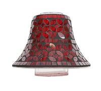 Aroma Jar Candle Lamp Shade: Red Lustre Mosaic