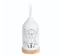 Aroma Led Ceramic Reed Diffuser - Highland Cow