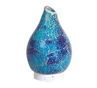 Aroma Mosaic Led Ultrasonic Electric Oil Diffuser Aromatherapy Azure Crackle