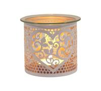 Aroma Multi Functional Tealight Wax Melt Burner 10.5Cm White - Heart