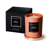 Aroma Naturals Candle 215G Salt & Caramel Soy Wax Scented 35H Burn Time