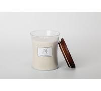 Aroma Naturals Candle 320G Vanilla Coconut Shea Butter Wax 50H Burn Time