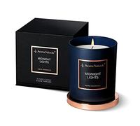 Aroma Naturals Candles, 35 Hours Burning Time Scented Candles, Natural Soy Wax, Home Fragrance Decor Gift, Medium Jar (Midnight Lights)