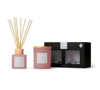 Aroma Naturals Frosted Decadence Candle & Diffuser Gift Set - Pink Cherry & Vanilla | Size: Medium Aroma Naturals Pink Medium