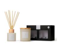Aroma Naturals Frosted Decadence Candle & Diffuser Gift Set - Vanilla Bean