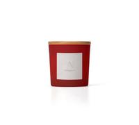 Aroma Naturals Frosted Decadence Glass Candle -Cinnamon, Clove & Orange Scent