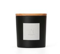 Aroma Naturals Frosted Decadence Glass Candle - Coconut Scent