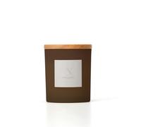 Aroma Naturals Frosted Decadence Glass Candle - Pink Cherry & Vanilla Scent in Brown | Size: Medium Aroma Naturals Brown Medium