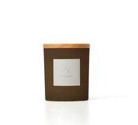 Aroma Naturals Frosted Decadence Glass Candle - Praline & Birch Scent