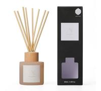 Aroma Naturals Frosted Decadence Reed Diffuser Amber, Jasmine, Cedarwood Scent