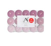 Aroma Naturals Lavender Sage Scented Tealight Candles - 4hr Burn - 30 Pack in Purple Aroma Naturals Purple 30 Pack
