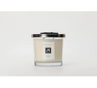 Aroma Naturals Scented Candle Jar Minimalist Luxe Collection, Metal Lid with Ribbon, White Shea Butter Wax, Home Fragrance & Gift, (Large, Puissance Visuelle)