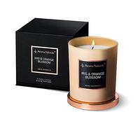 Aroma Naturals Scented Candles, Natural Soy Wax Candles, Home Fragrance Decor Gift, 35 Hours Burning Time (Iris & Orange Blossom)