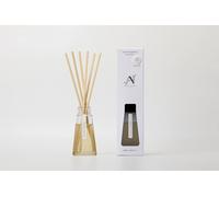 Aroma Naturals, The Contemporary Scented 50ML Glass vessel Reed Diffuser with 6 Wooden Reeds, Home Fragrance, Black Cherry Scent