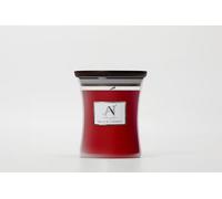 Aroma Naturals The Contemporary Scented Candle Jar Wooden lid on Top, Over 50 Hours Burning Time, White Shea Butter Wax, Home Fragrance & Gift, 320G Black Cherry Scent