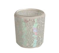 Aroma Pearl Crackle Tealight & Votive Holder