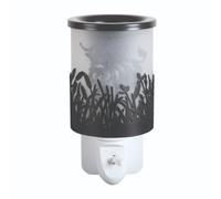 Aroma Plug In Wax Melter Highland Cow Design - Black