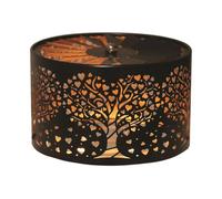 Aroma Silhouette Black & Gold Carousel Tree Shade