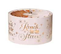 Aroma Silhouette White & Gold Carousel Reach for the Stars Shade