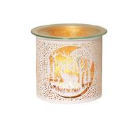 Aroma Wax Melt Burner 10.5Cm White - Deer Family