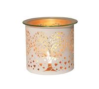 Aroma Wax Melt Burner 10.5Cm White - Heart Tree