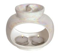Aroma Wax Melt Burner: Lustre Oval Double