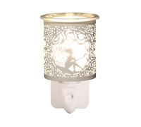 Aroma White & Gold Sitting Fairy Plug In Wax Melt Warmer