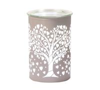 Aroma Electric Plug In Wax Melter 12Cm White - Heart Tree