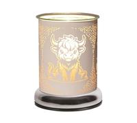 Aroma White Highland Cow Touch Electric Wax Melt Warmer