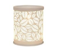 Aroma White Leaves Electric Wax Melt Warmer