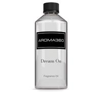 Aroma360 Dream On Fragrance Oil Blend - 500ML - Scented Aromatherapy Diffuser Oil with Serene White Tea, Healing Aloe Vera, and Warm Earthy Cedar