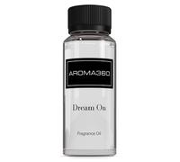 Aroma360 - Dream On Fragrance Oil Blend | Hotel Inspired for Luxury Essential Oil Diffusers | Aromatherapy Scent Diffuser Oil | Serene White Tea, Healing Aloe Vera, and Warm Earthy Cedar. - 120ML