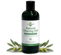 Aromabar Natural Shaving Oil: Tea Tree, Eucalyptus & Lime 125ml | Pre shave & post shave oil for men & women. Smooth glide, helps reduce irritation. Hand blended in Scotland