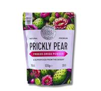 Aromacraft Freeze-Dried Nopal (Prickly Pear) Powder - 100% Pure Cactus Superfood, Non-GMO, Vegan, Gluten-Free, No Additives, 120g - 30 Sachets, 30 Days Supply, Ideal for Smoothies, Shakes & Juices
